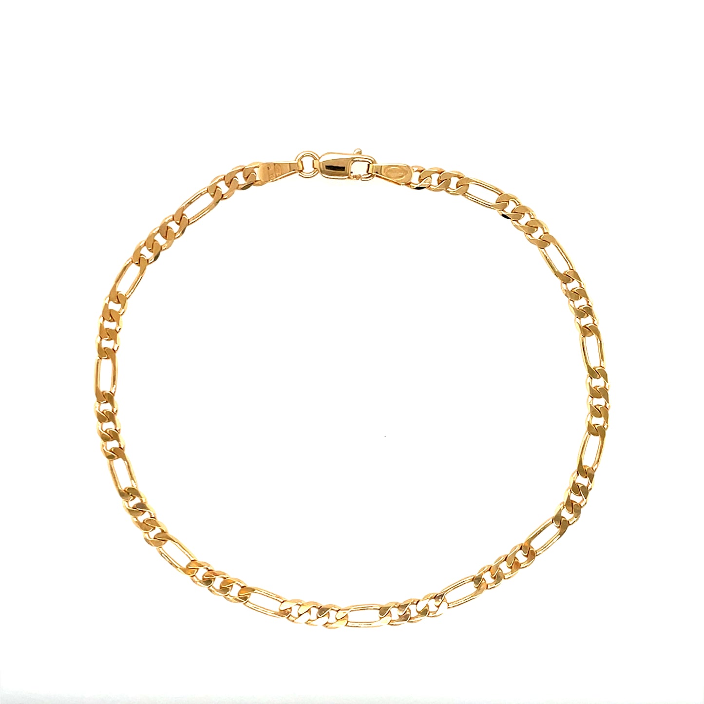 9ct Gold Figaro Bracelet GB481
