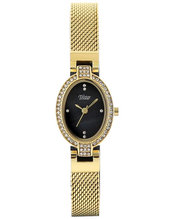 Telstar Women's Paris Oval Bracelet Watch Gold W1087 BGK