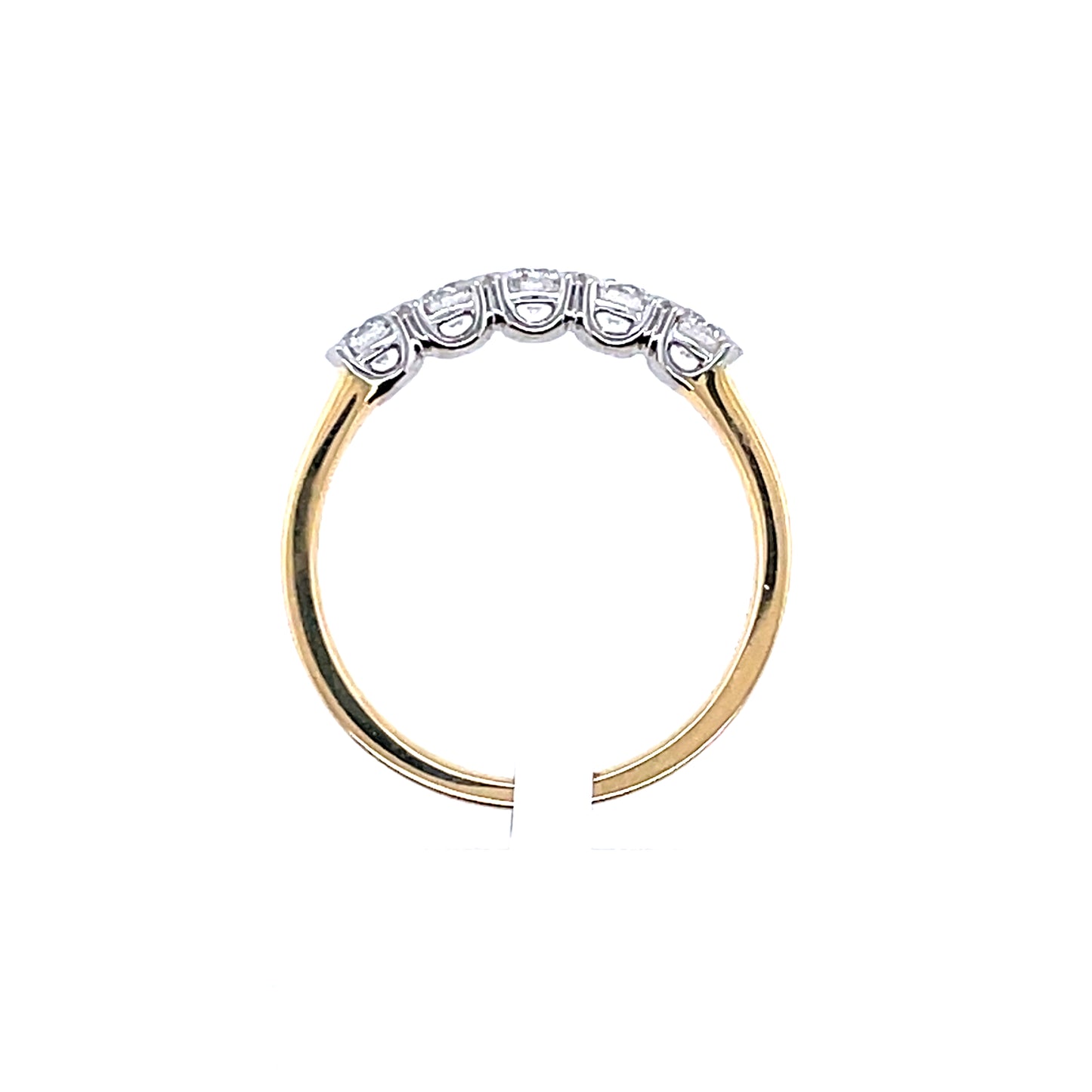 18ct Gold 0.55ct Natural Diamond Eternity Ring X146