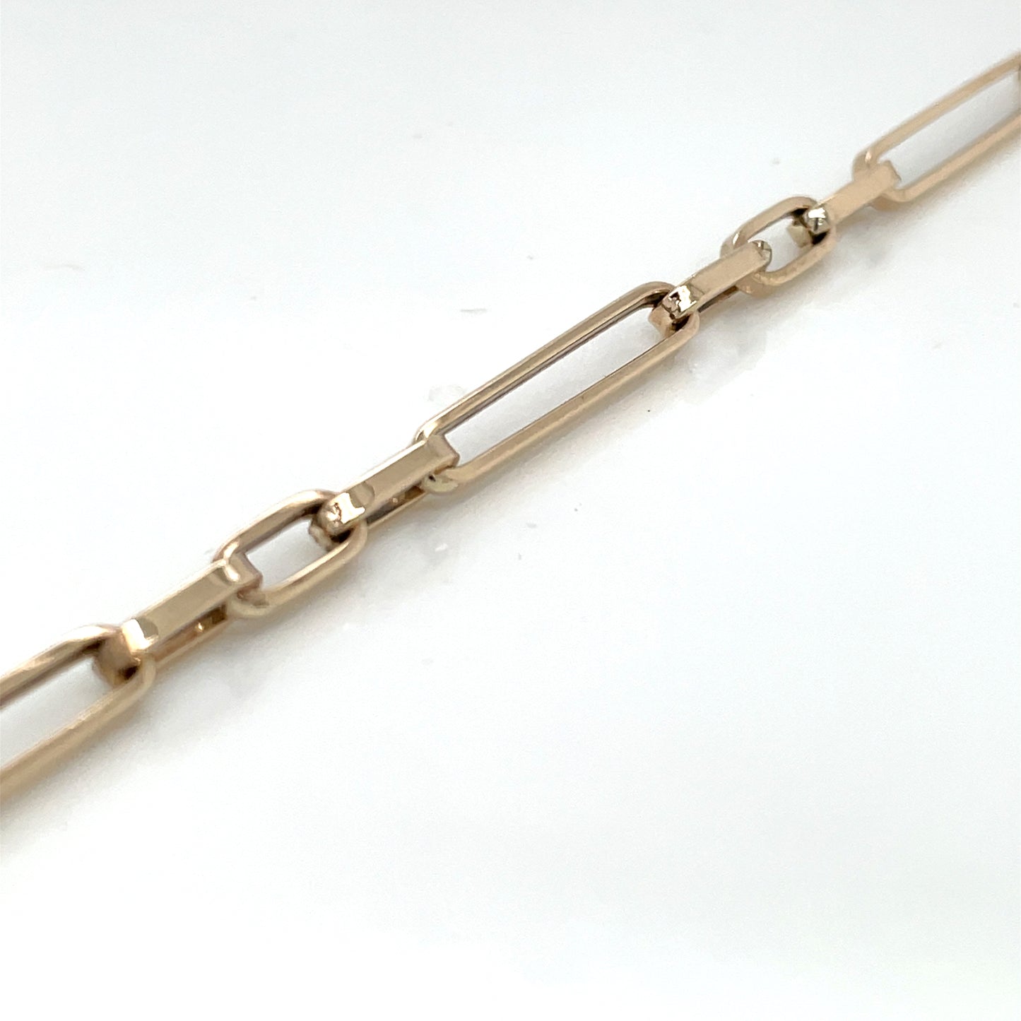 9ct Gold Paperlink Bracelet GB414