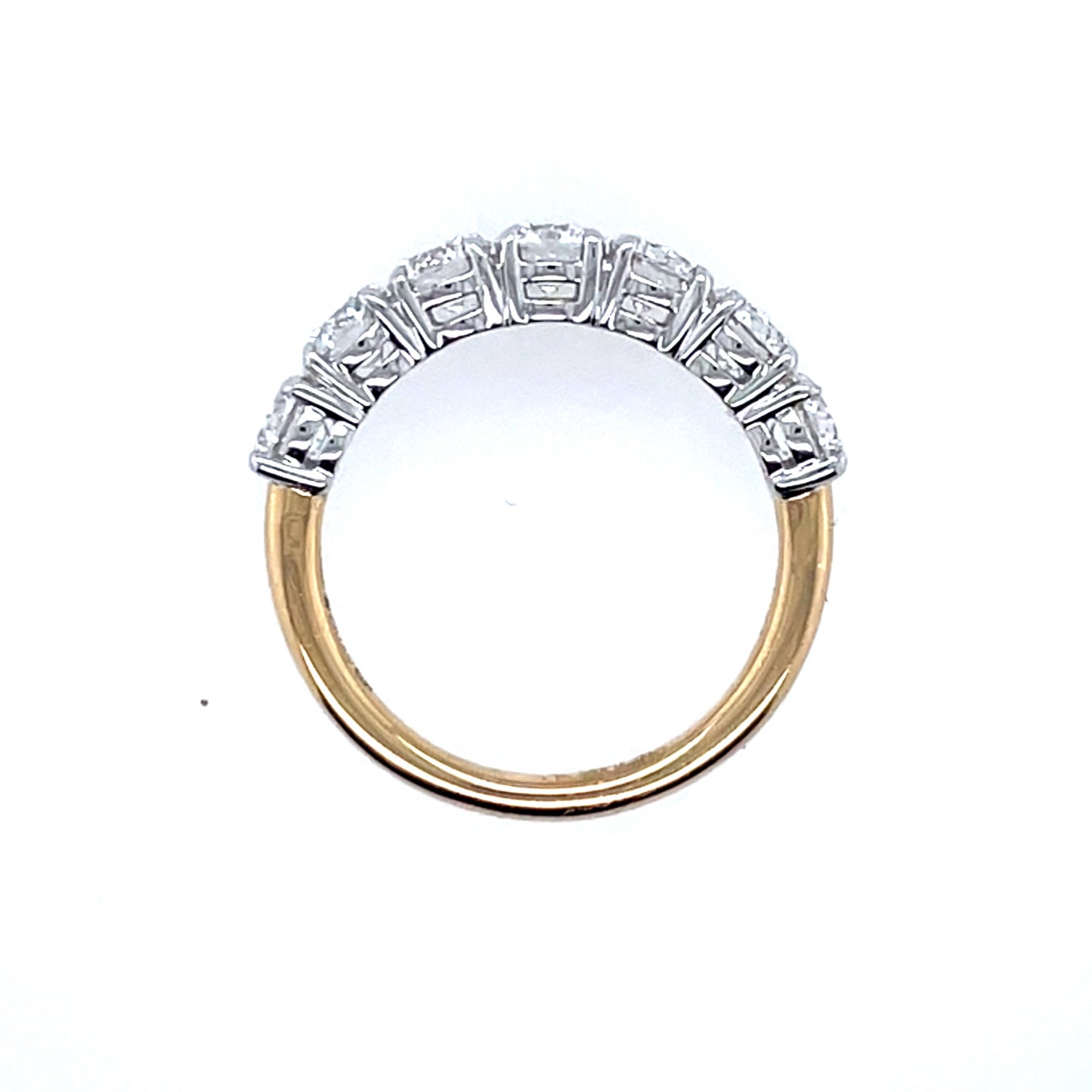 18ct Yellow Gold Lab Grown 2.24ct Diamond Eternity Ring X153