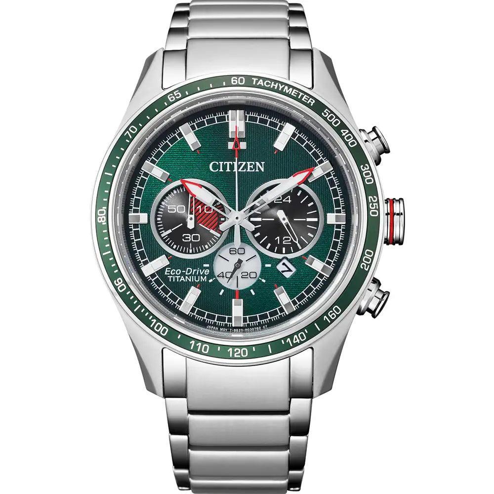 Citizen Men's Super Titanium Chronograph Watch CA4497-86X