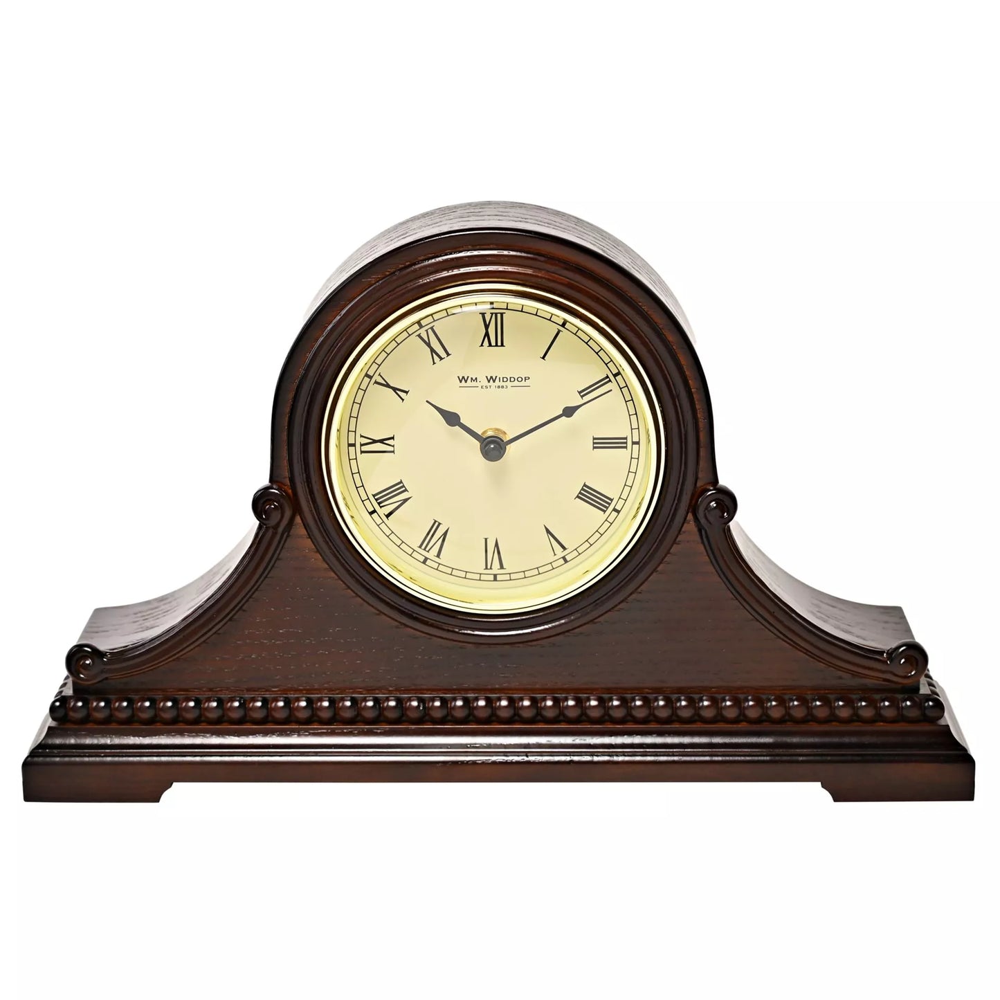 Wm Widdop Quartz Napoleon Mantle Clock W3419