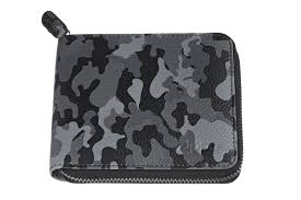 Zippo Zipper Wallet Camo Grey