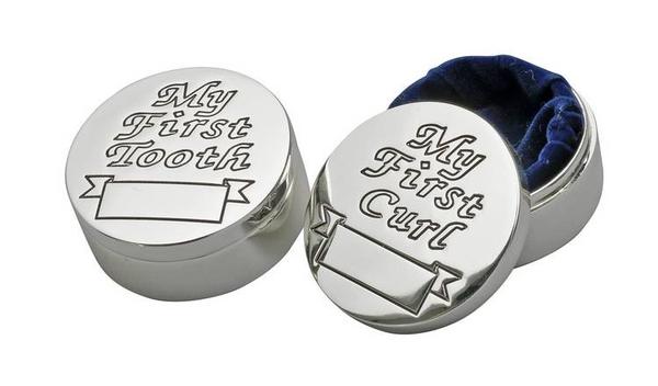 My First Tooth & Curl Engravable Gift Set 21-6312TC