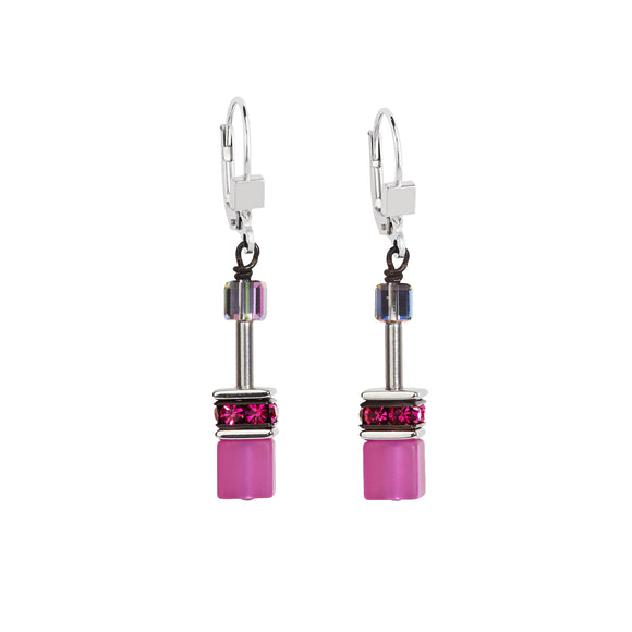 COEUR DE LION GeoCUBE® Earrings pink 2838201520