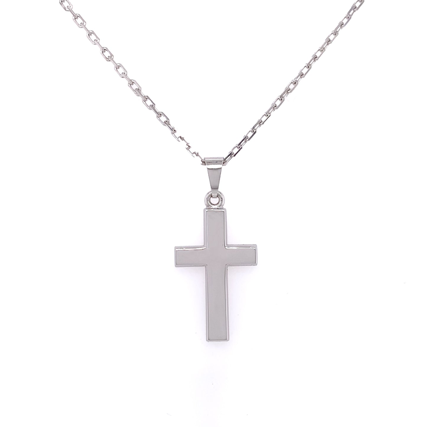 Sterling Silver Plain Cross SP528