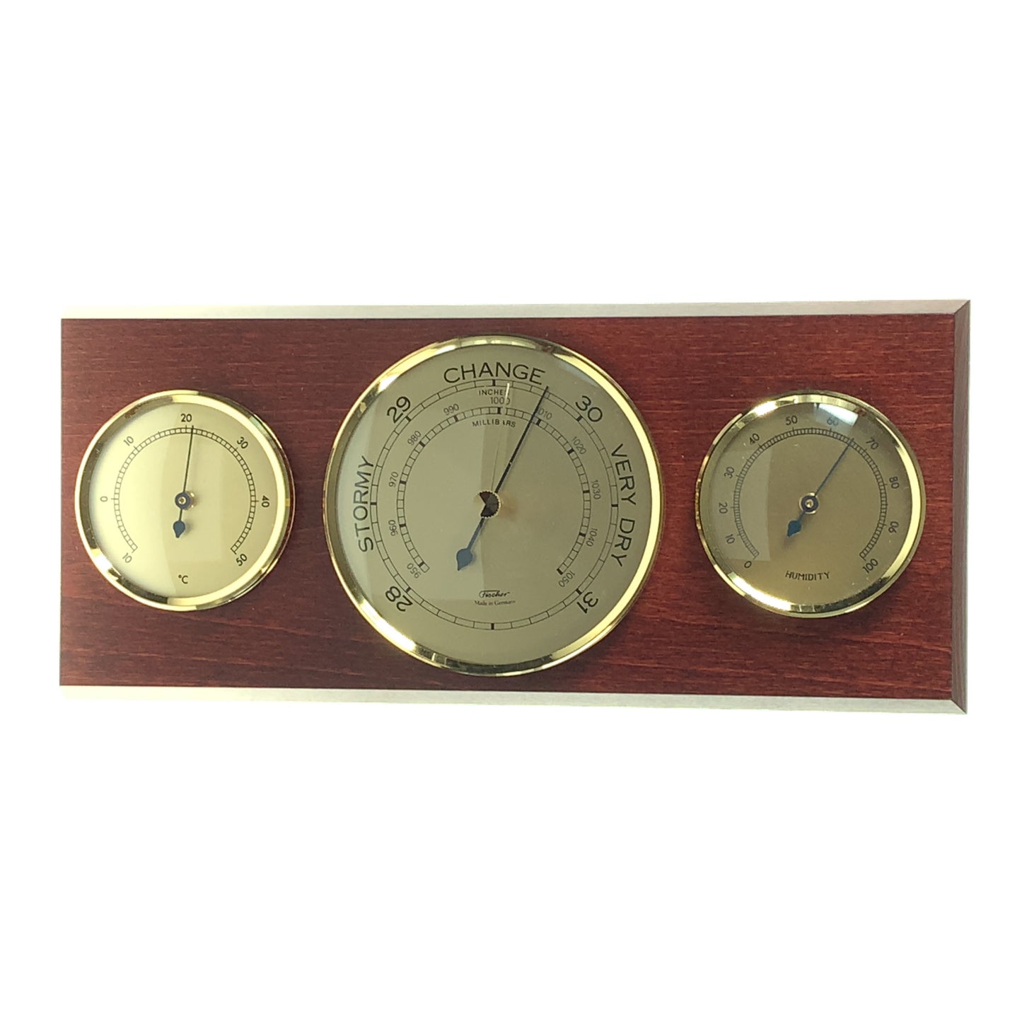Fischer Thermometer, Hygrometer & Barometer