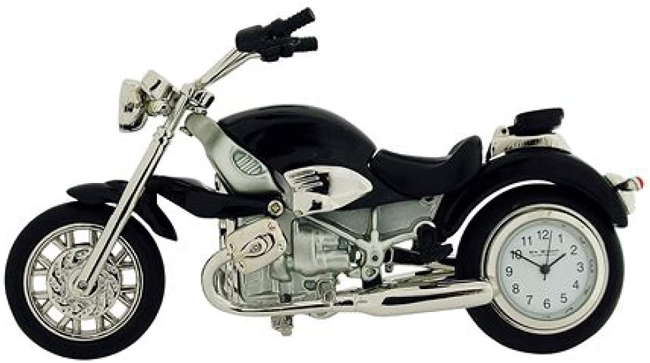 Miniature Motorbike Clock 9042BK