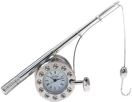 Fishing Rod & Reel Clock 9440S