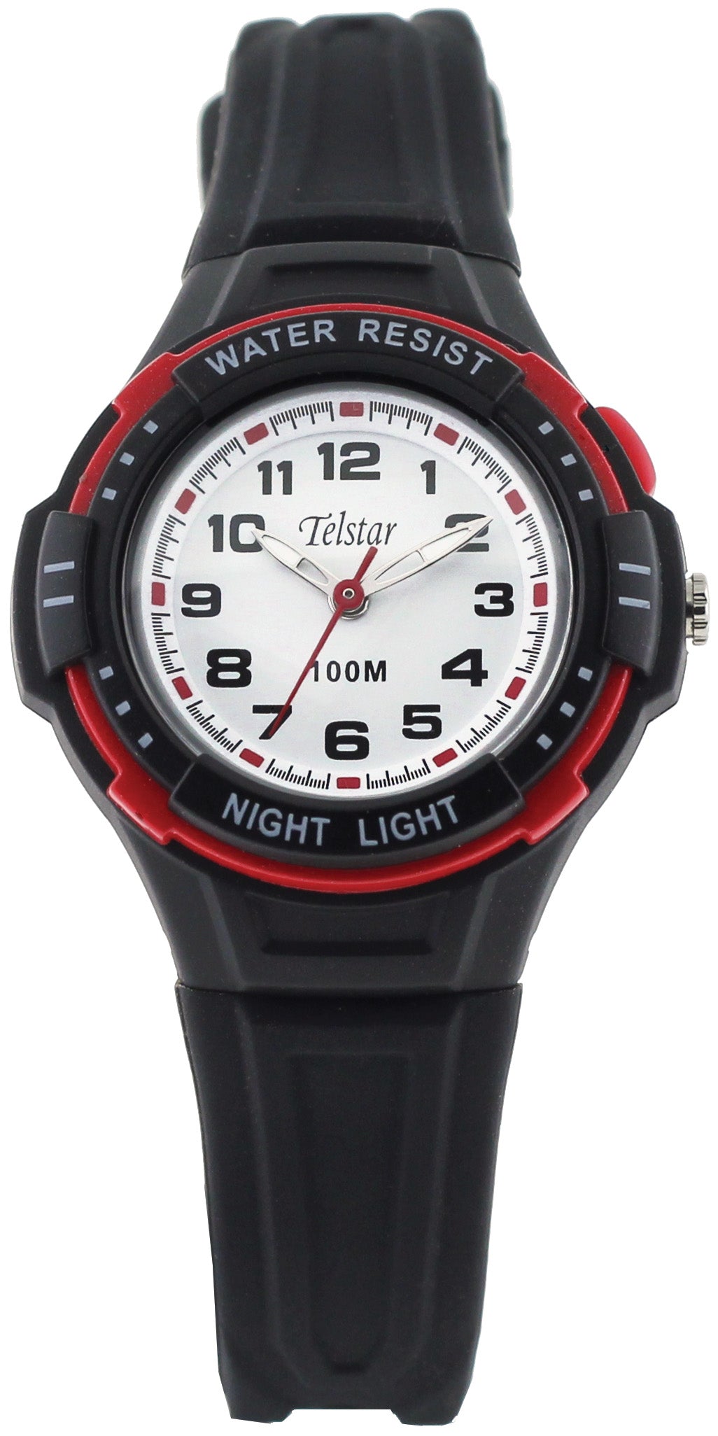 Telstar Boys Black & Red Watch B1020 RKW