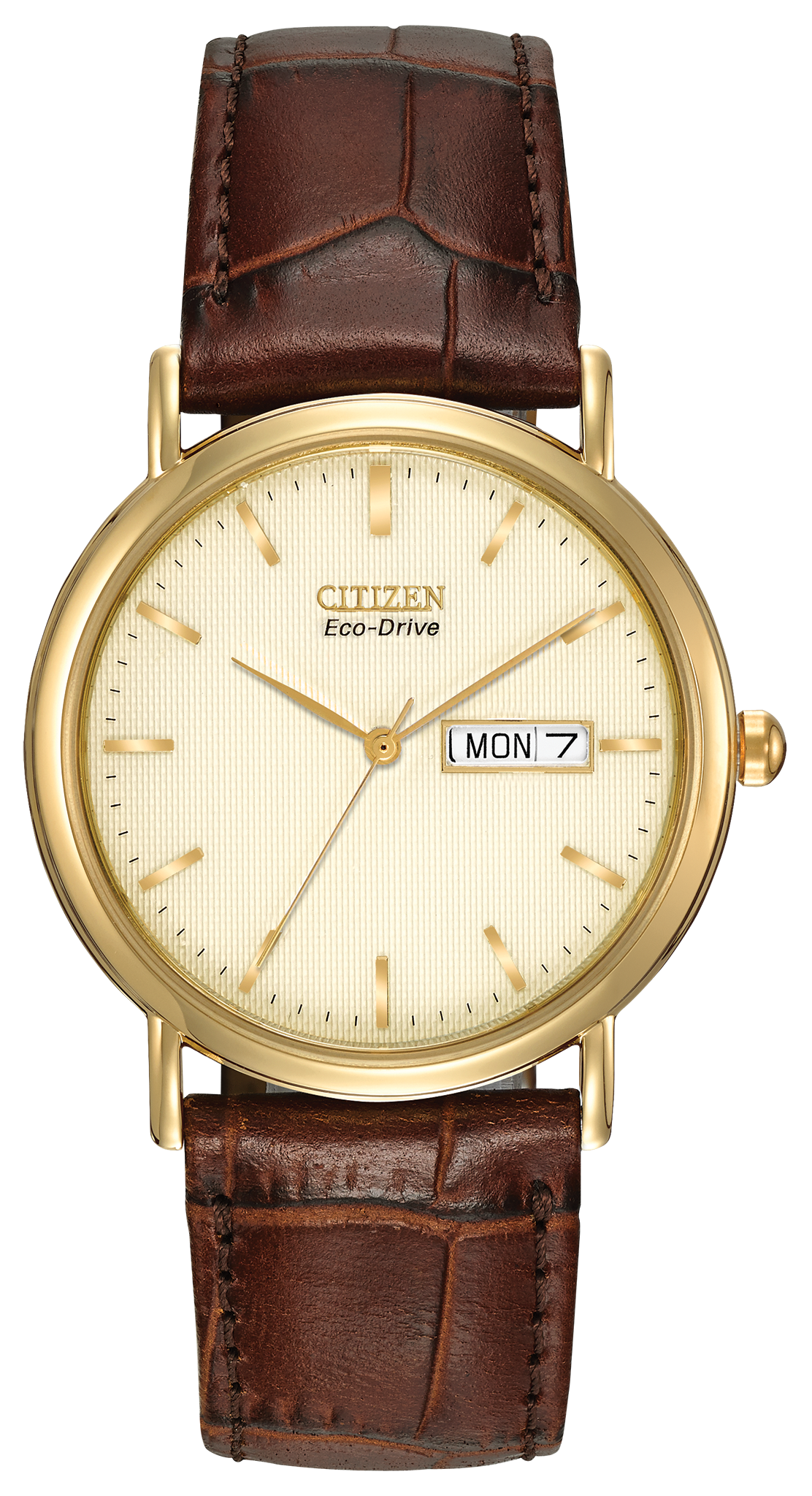 Citizen Men's Classic Day Date Eco-Drive Strap Watch BM8242-08P