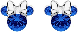 DISNEY MINNIE MOUSE CRYSTAL EARRINGS SEPTEMBER ES0002SEP