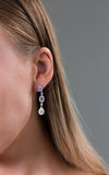 Georgini Pina Colada Multi Coloured Earrings Silver