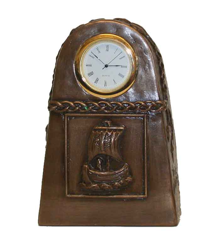 Bronze Viking Journey of life Clock TA17