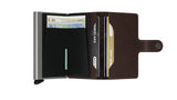 Secrid Miniwallet Original Dark Brown Leather
