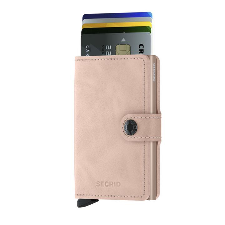 Secrid Miniwallet Vintage Rose Leather