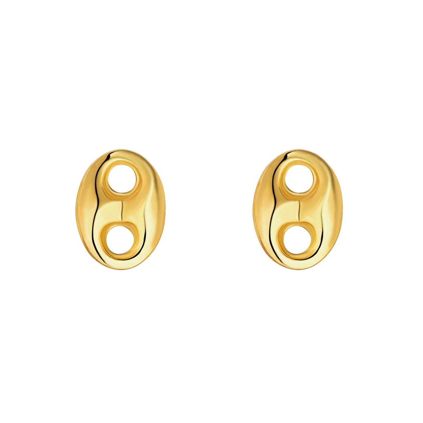9ct Gold Stud Earrings GE808