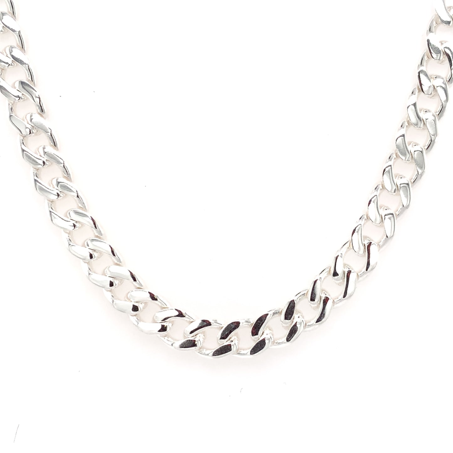Sterling Silver Men's 20 inch 6.5mm Curb Chain SHC5