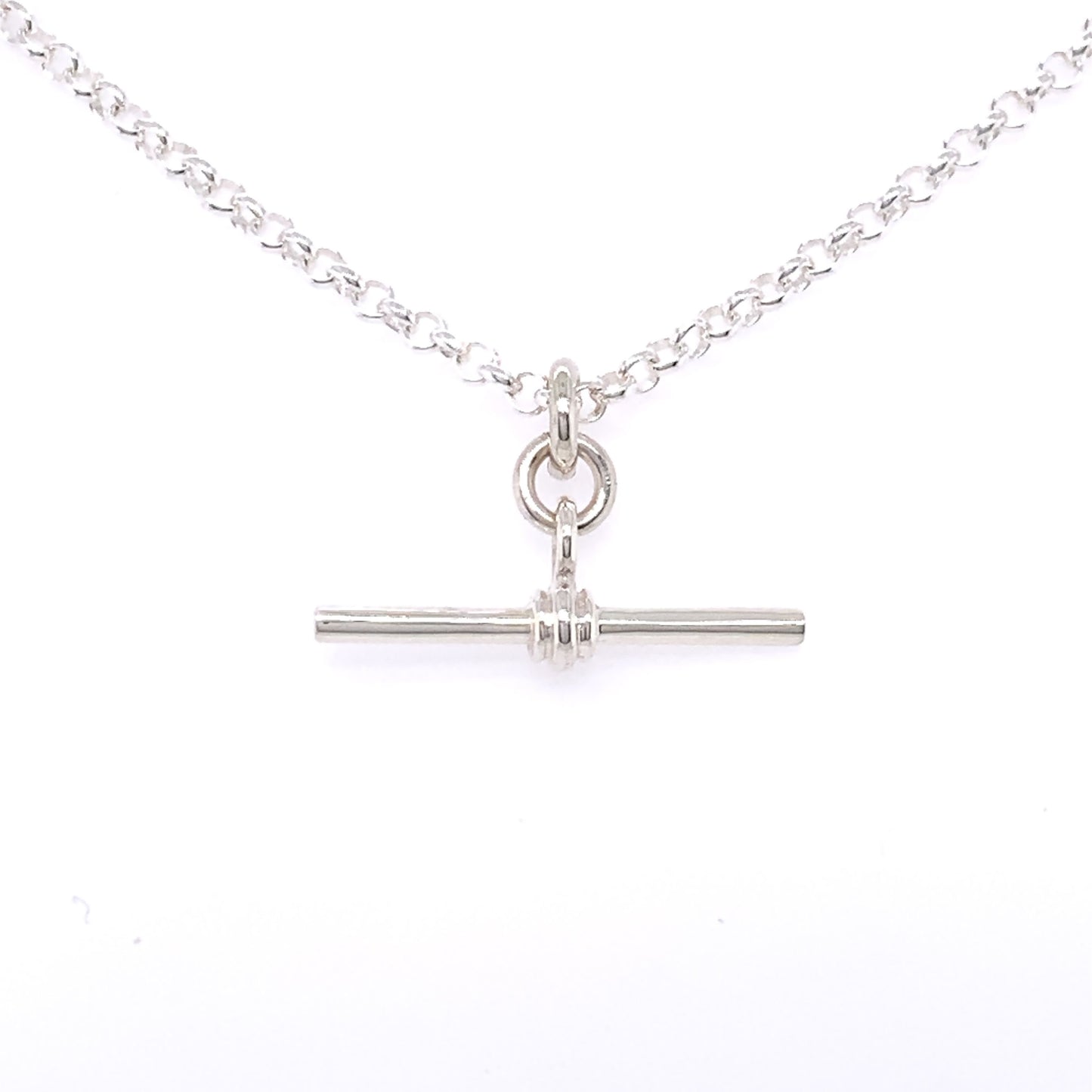 Sterling Silver Fine Belcher T-Bar Chain STB1