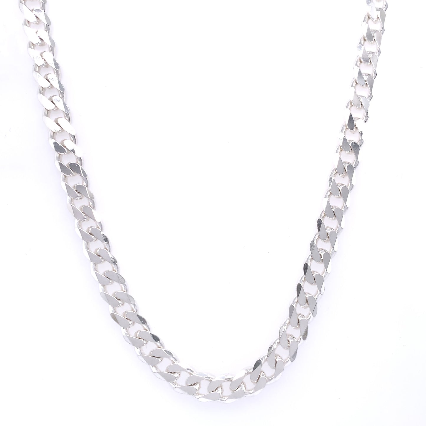 Sterling Silver Men's Chunky Metric Curb Chain SC304