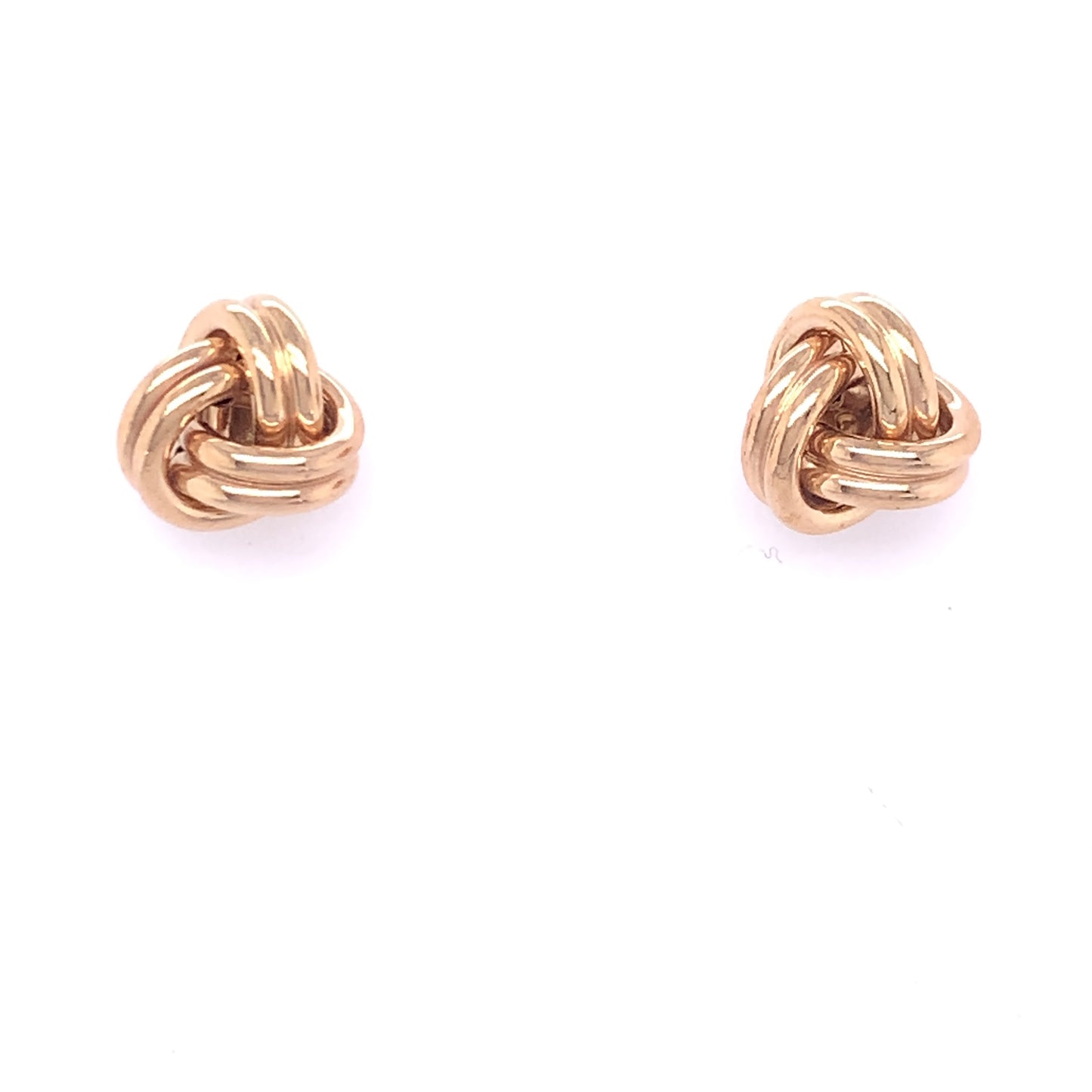 9ct Gold Knot Stud Earrings GE936