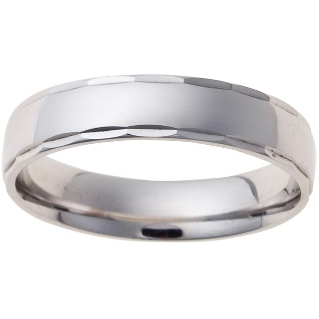 Men's 5mm Wedding Band Pattern 100