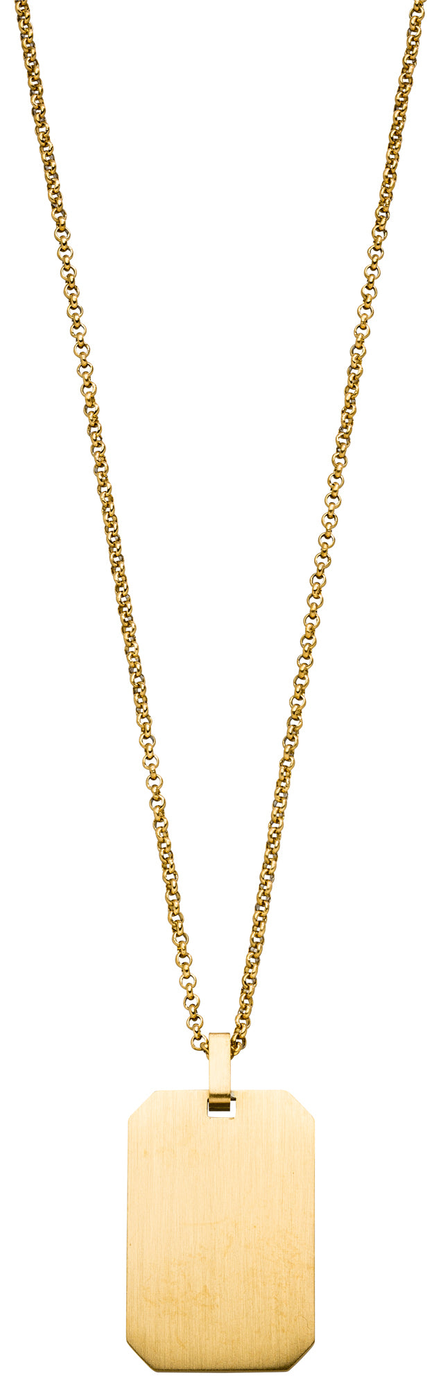 Steelwear Melbourne Dog Tag Necklace Gold SW-763