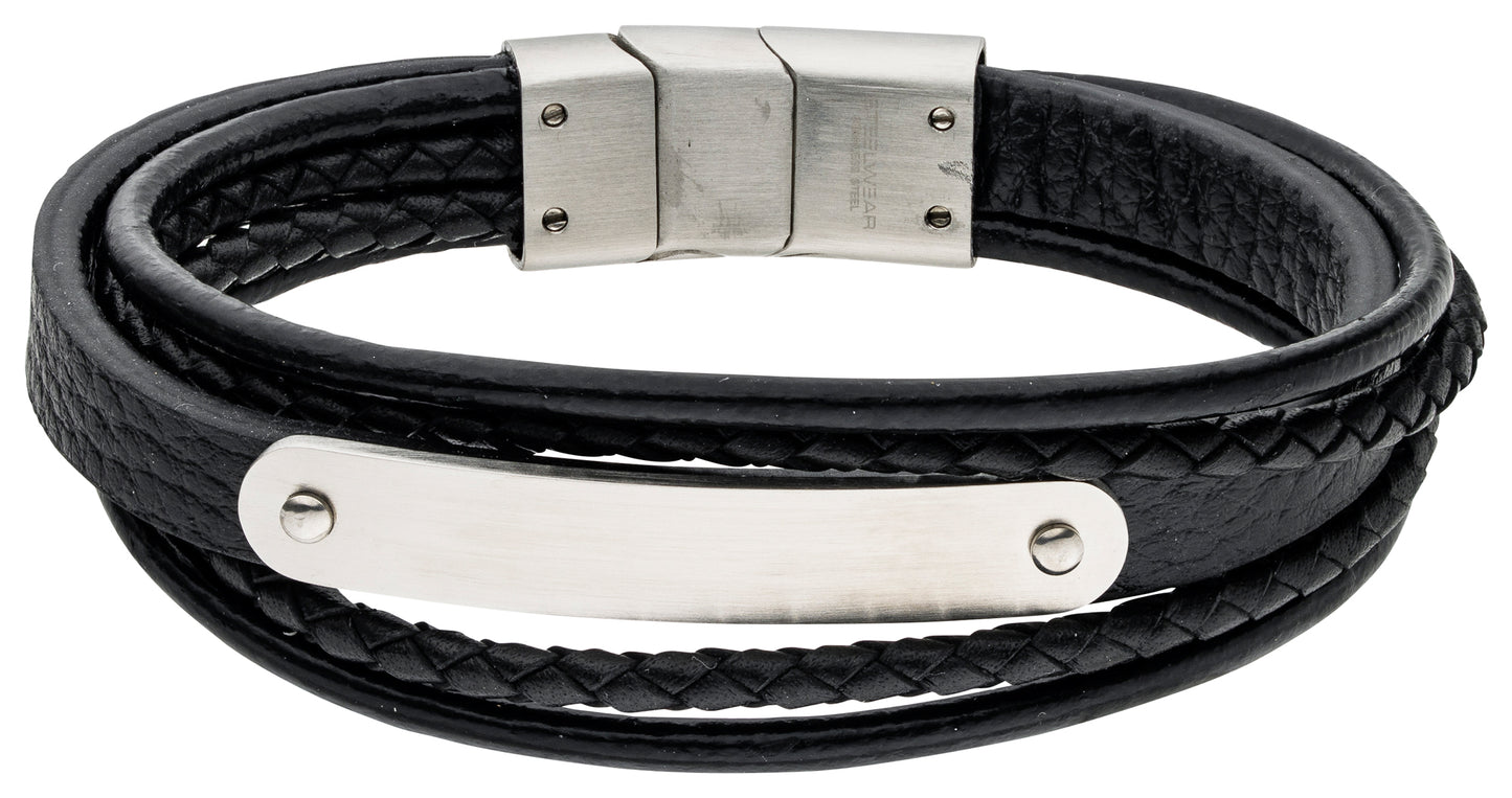 Steelwear London Men's Leather Bracelet SW-786