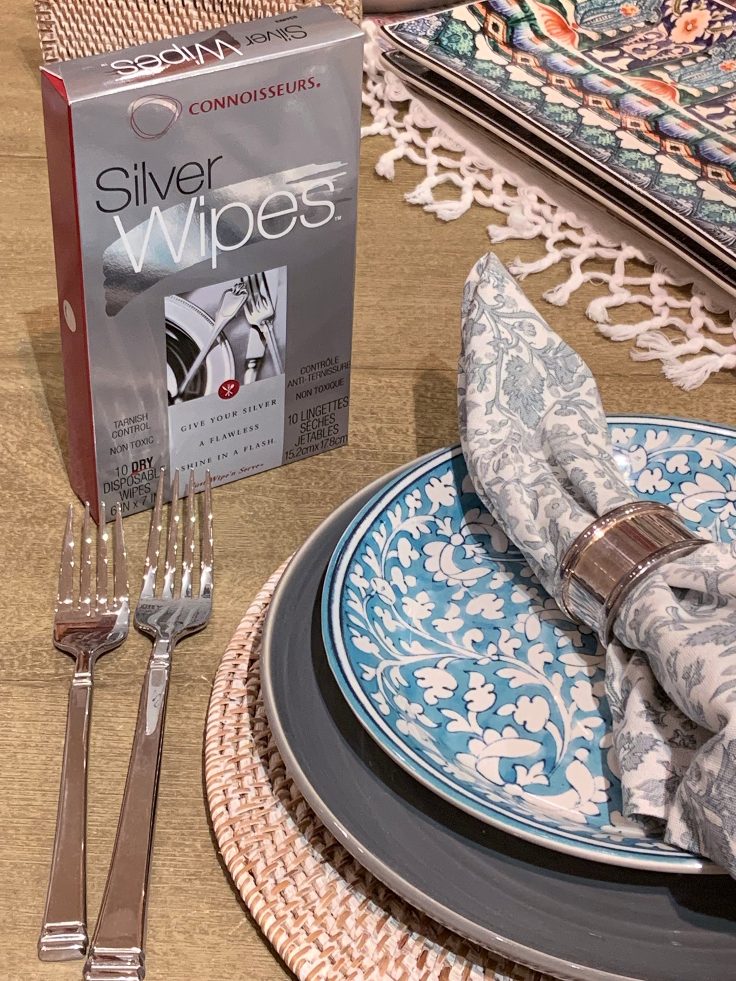 Connoisseurs Silver Wipes