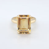 9ct Gold Citrine Cocktail Ring
