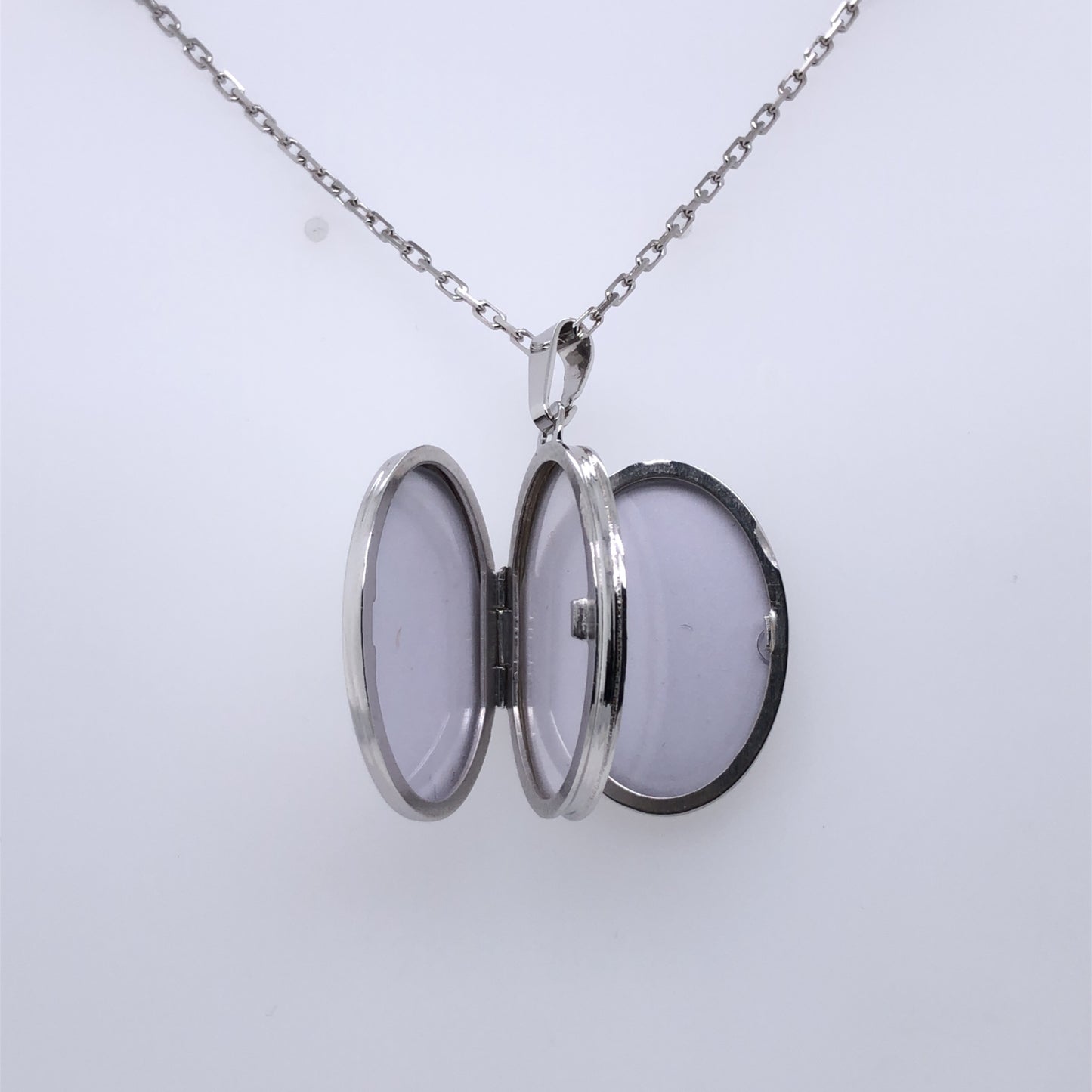Sterling Silver Oval Family Locket SL13