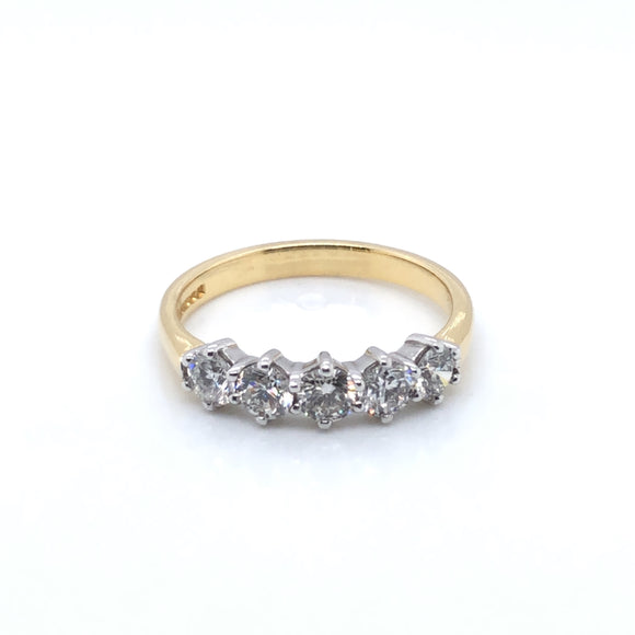 18ct Gold Diamond 1.00ct Eternity Ring