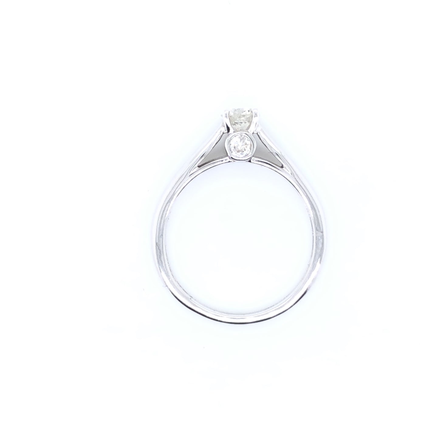 18ct White Gold Diamond 0.50ct Classic Solitaire Ring