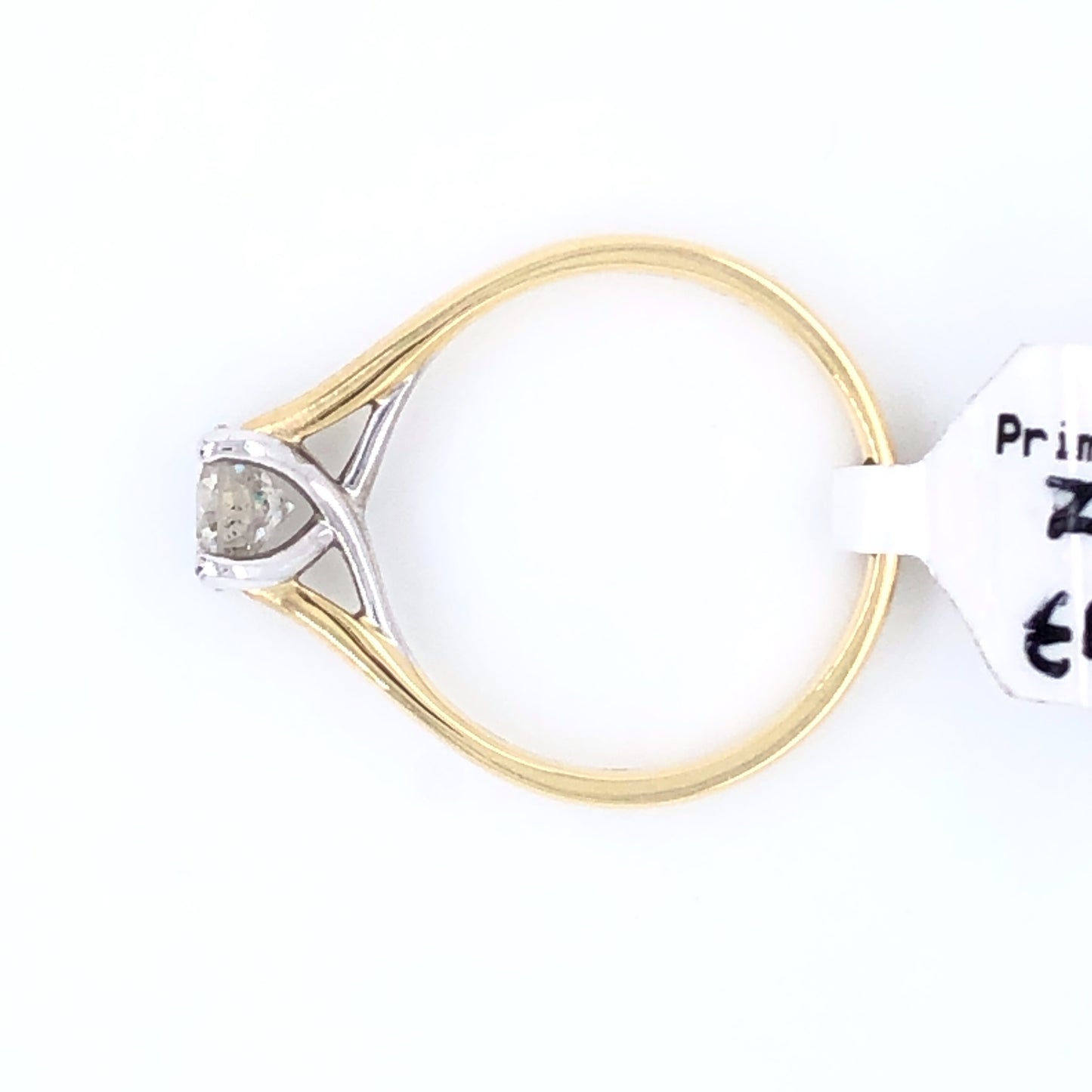 18ct Gold 0.73ct Diamond Classic Solitaire Ring Z147