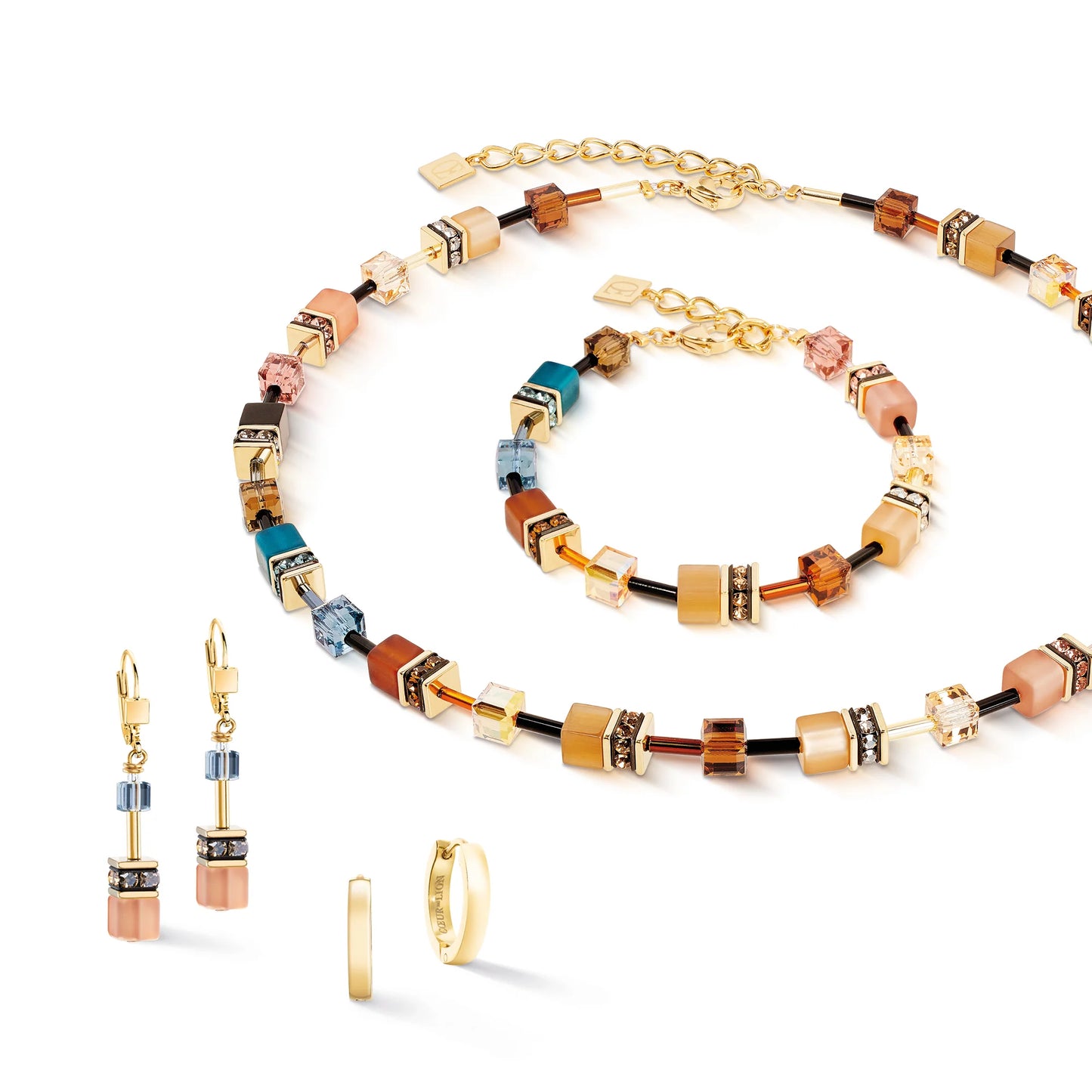 COEUR DE LION  Earth Mirage Gold-Brown Set (4) 0103571131