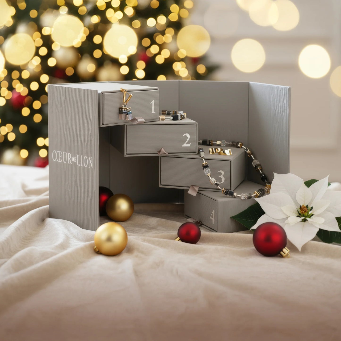 COEUR DE LION  Precious Motion Gold-Grey Set (4) 0103571211