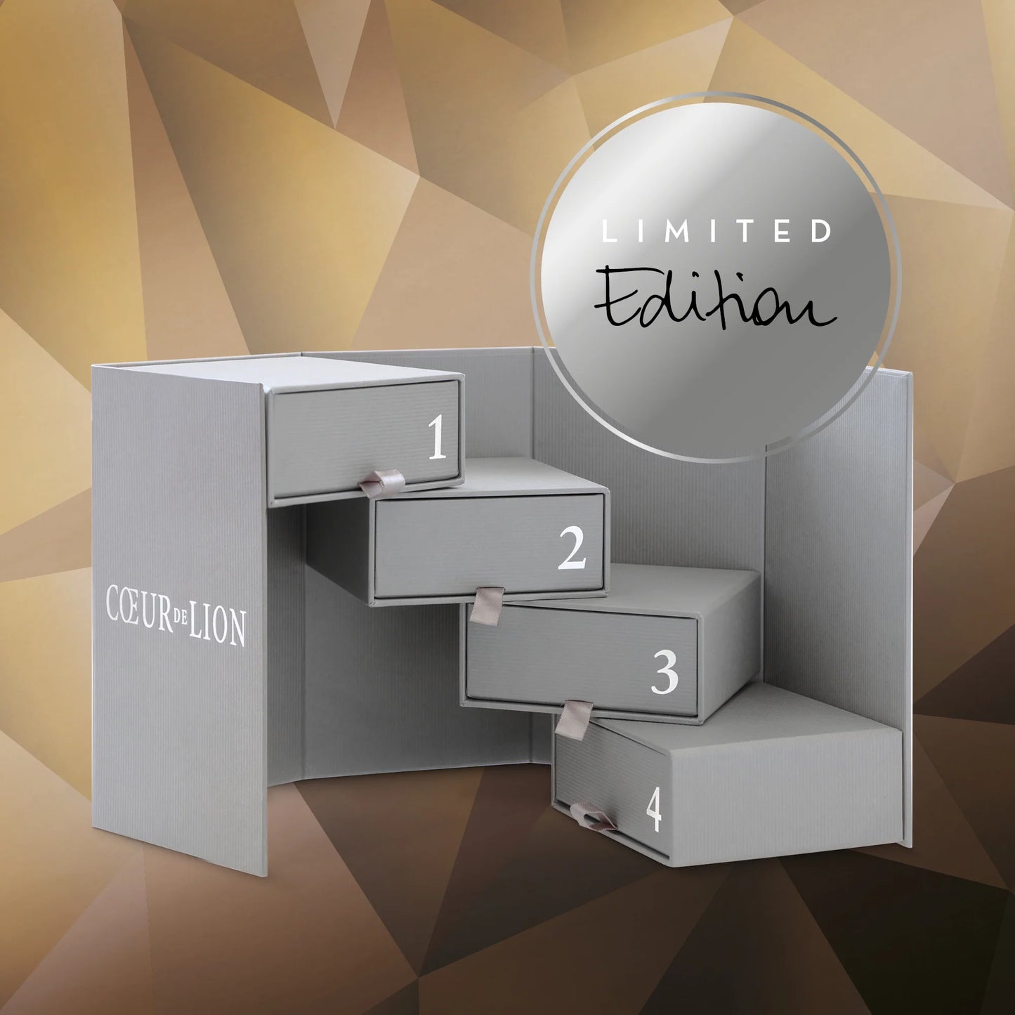 COEUR DE LION  Precious Motion Gold-Grey Set (4) 0103571211