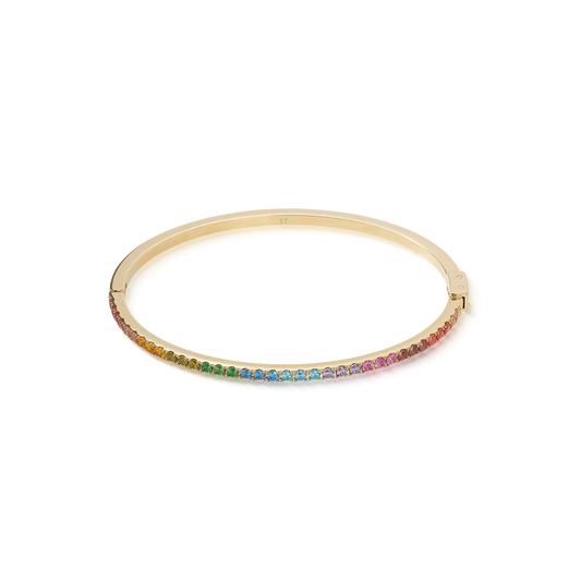 COEUR DE LION Eternal Love bangle gold-rainbow 0146321535