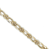 9ct Gold Fancy Link Bracelet GB417