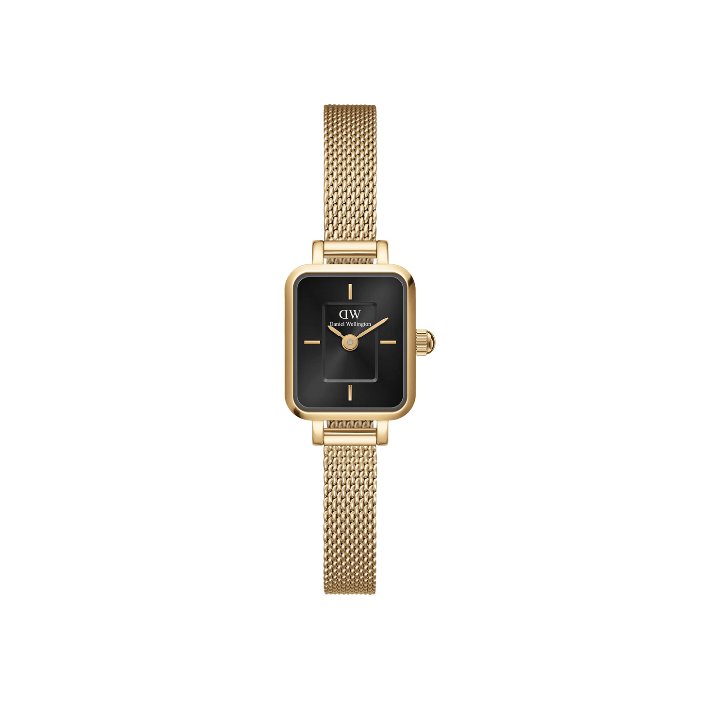 Daniel Wellington QUADRO MINI EVERGOLD GOLD ONYX Watch DW00100652