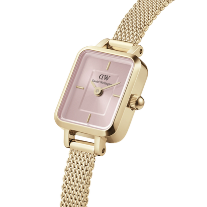 Daniel Wellington Quadro Mini Evergold Blush Watch DW00100655