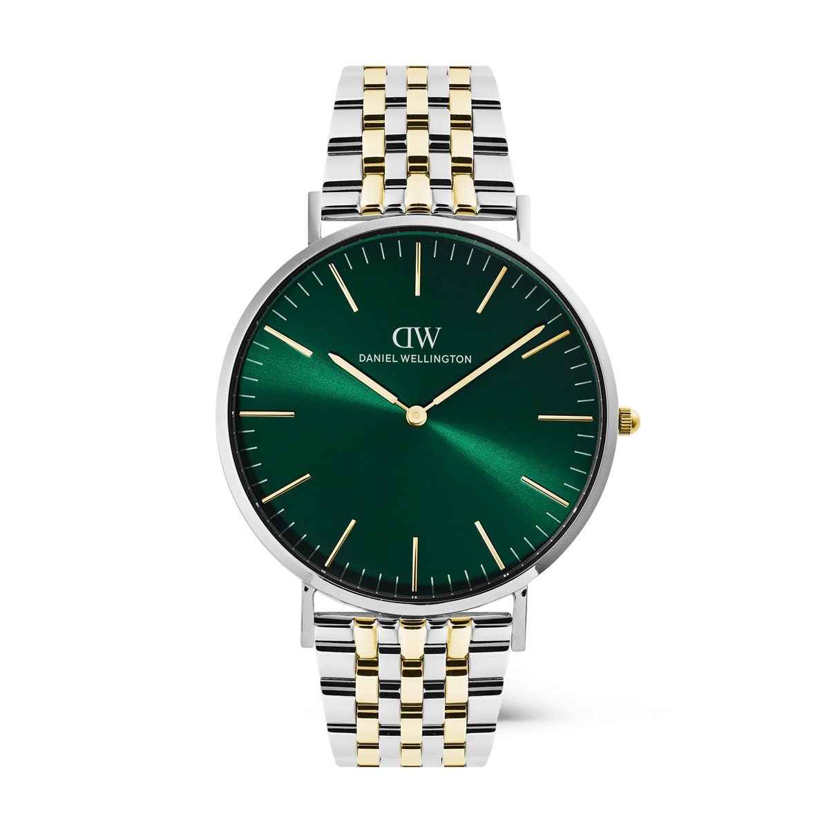 Daniel Wellington Classic 7-Link Emerald Two-tone Watch DW00101009