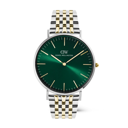 Daniel Wellington Classic 7-Link Emerald Two-tone Watch DW00101009