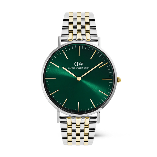Daniel Wellington Classic 7-Link Emerald Two-tone Watch DW00101009