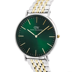 Daniel Wellington Classic 7-Link Emerald Two-tone Watch DW00101009