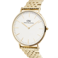 Daniel Wellington Classic 7-Link Gold Watch DW00101011