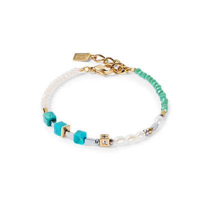 COEUR DE LION Bracelet Princess Fusion Pearls turquoise 1126300605
