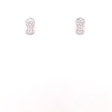 Sterling Silver Communion Chalice Earrings SE124