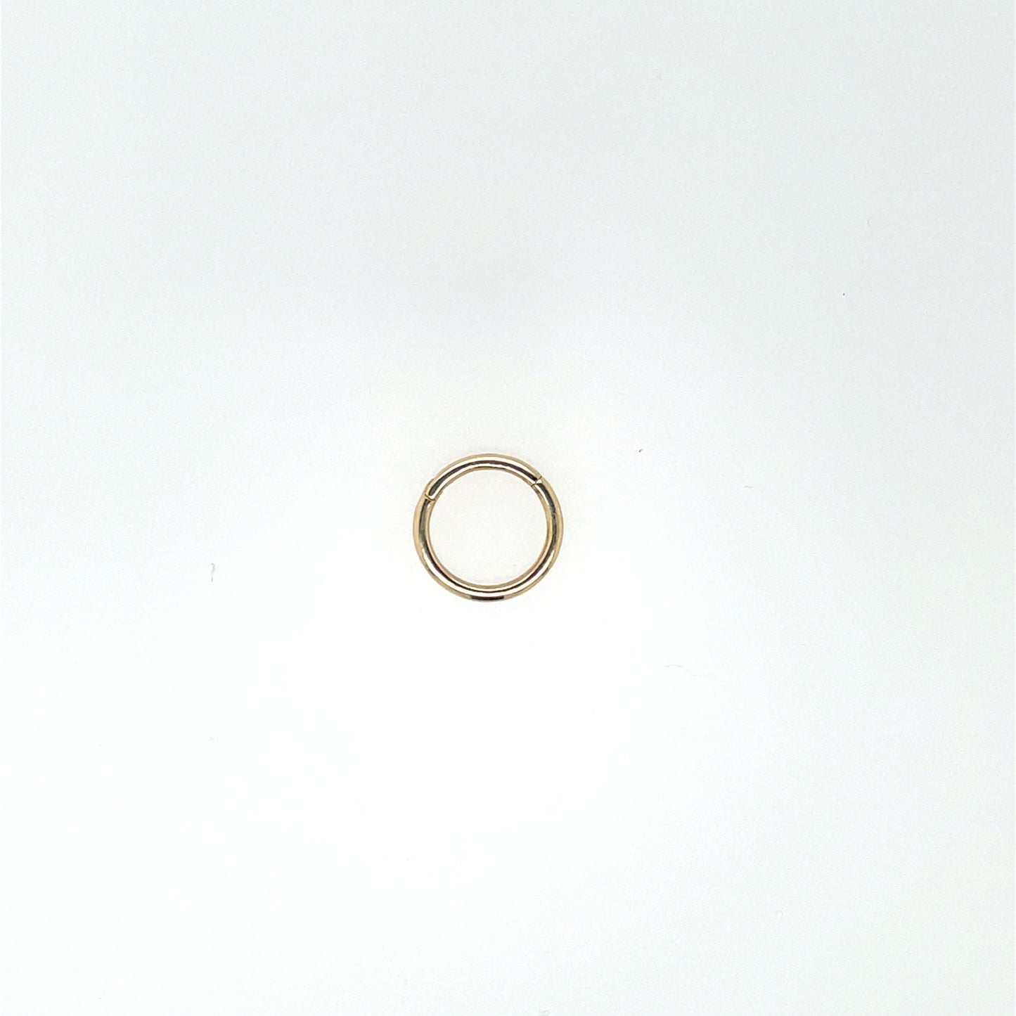9ct Gold 10mm Hinged Heavy Sleeper Earring (Single) GE1076